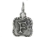 Crest Letter Charm