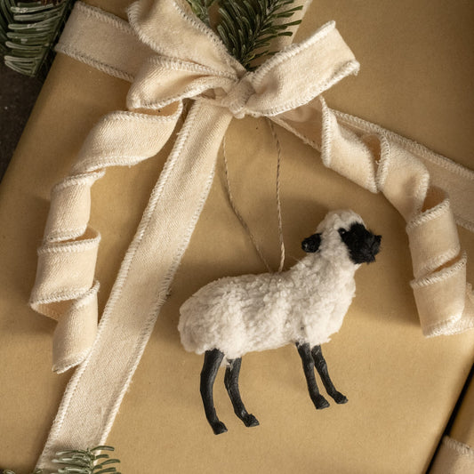 4.5" Standing Sheep Ornament