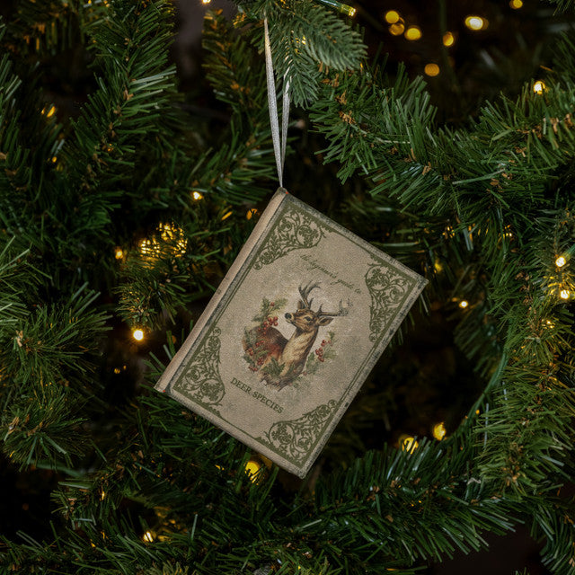 The Beginner's Guide to Deer Species Journal Ornament