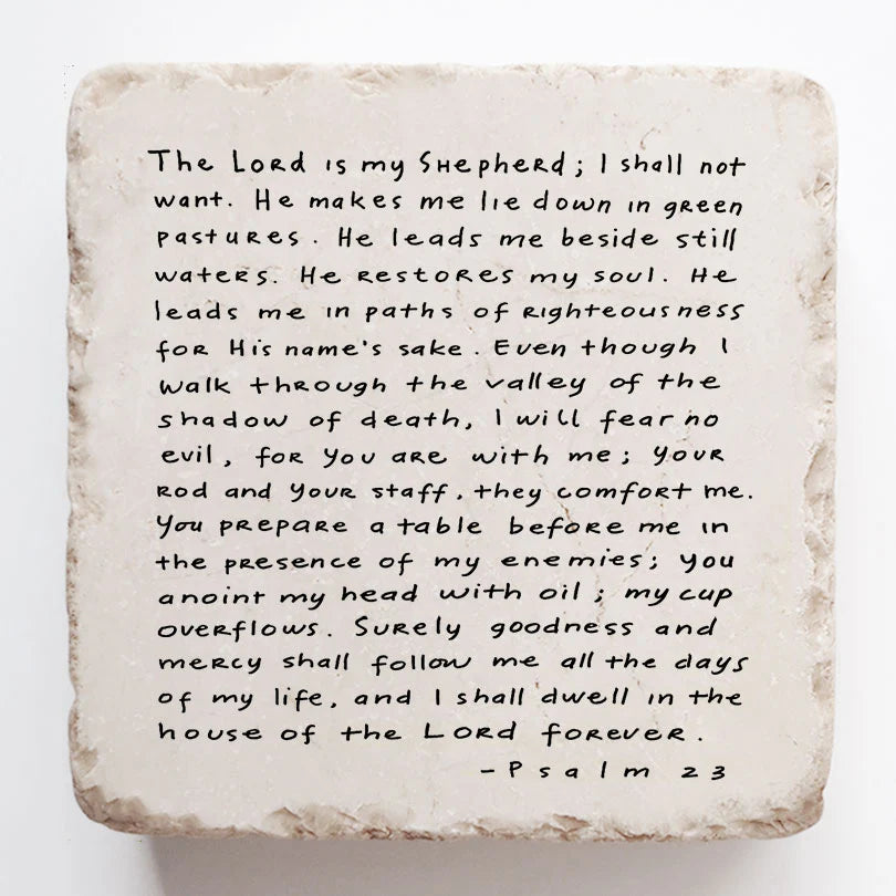 Coaster | Psalm 23