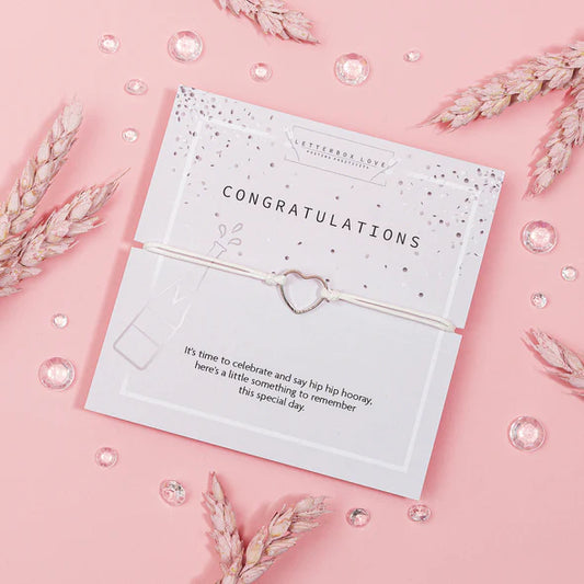 Letterbox Love Bracelet | Congratulations