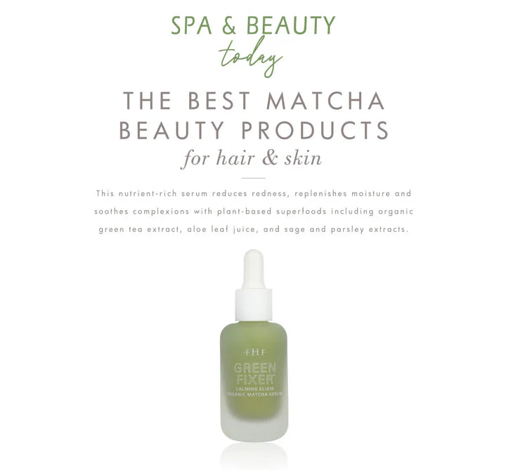 Green Fixer® Calming Elixir Organic Matcha Serum 1 oz