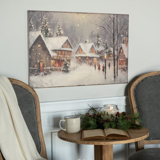 Christmas Village Print