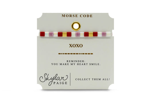 Morse Code Bracelet | XOXO