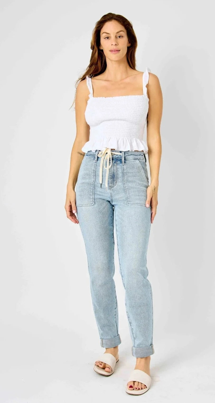 High Waist | Jogger | Vintage Double Cuff