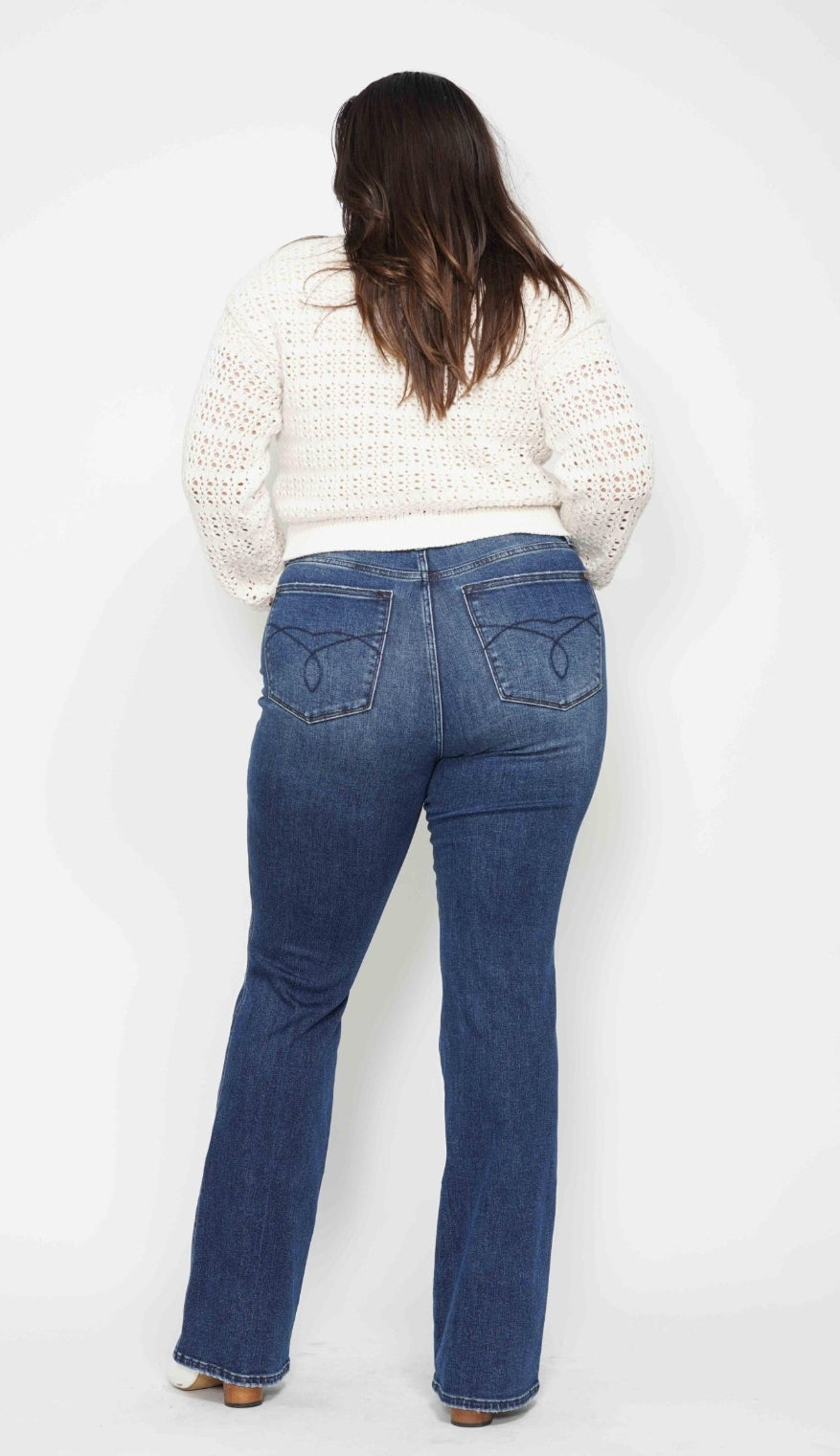 High Waist | Bootcut | 3 Inseam Tummy Control Jeans