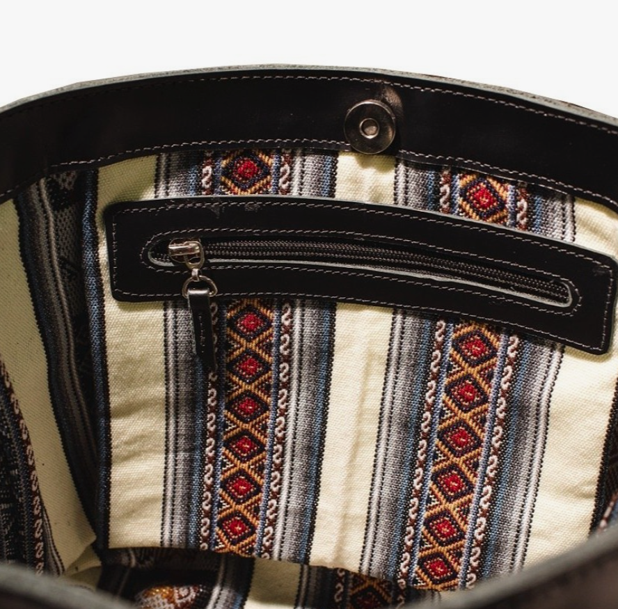 Braided Shoulder Bag | Black