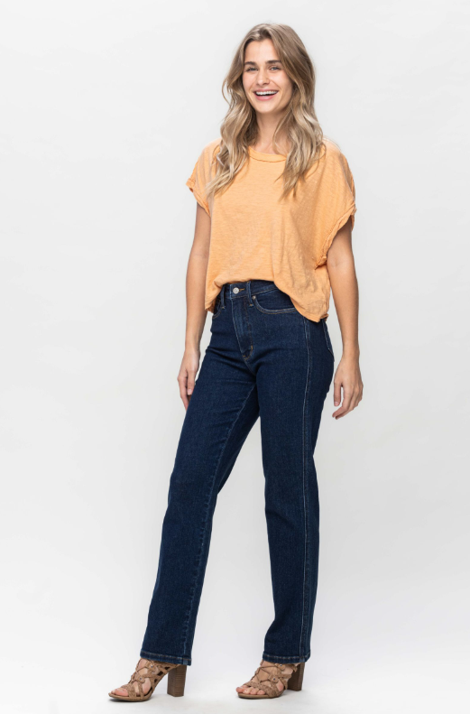 High Waist | Straight | Tummy Control Jeans