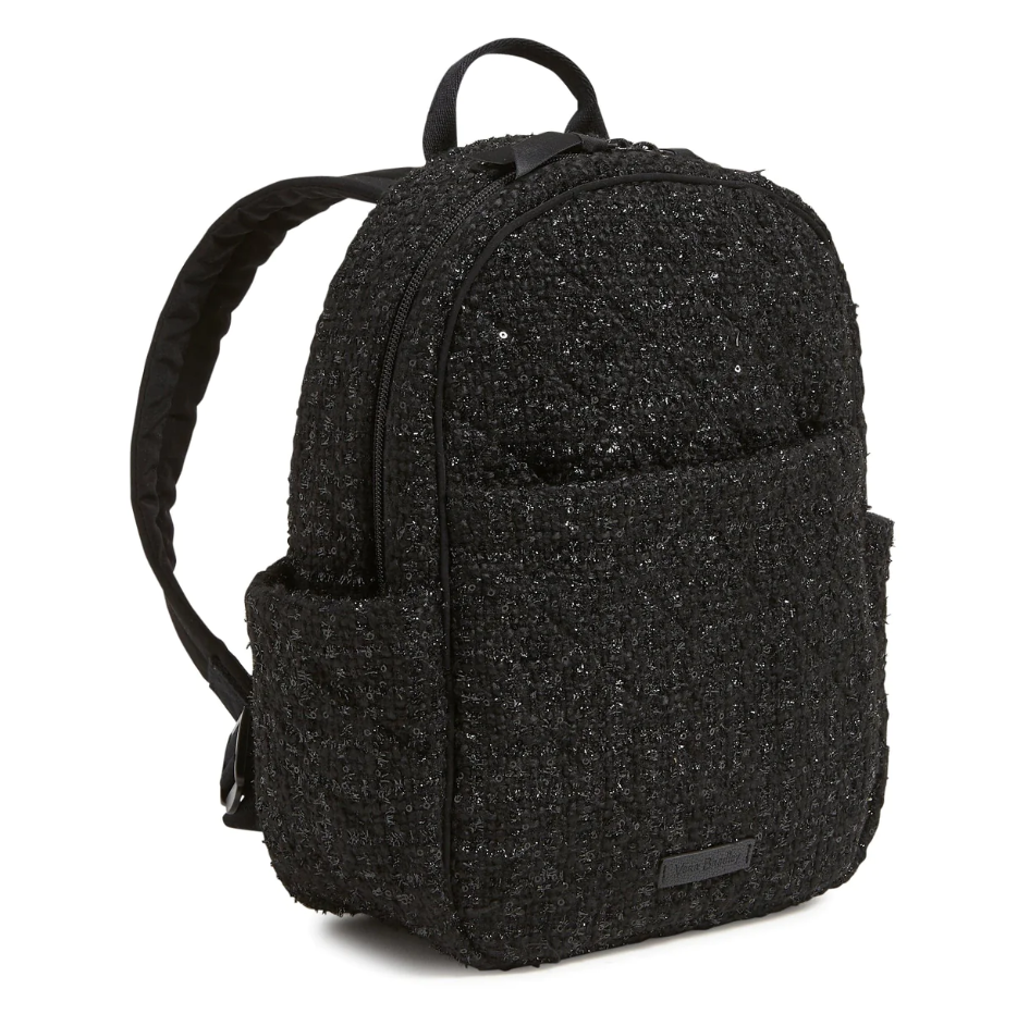 Small Backpack | Black Boucle