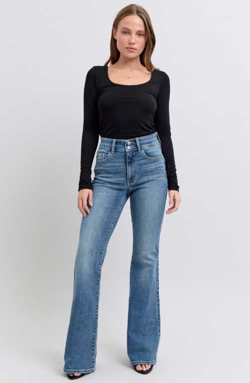 High Waist | Flare | Tint Jeans