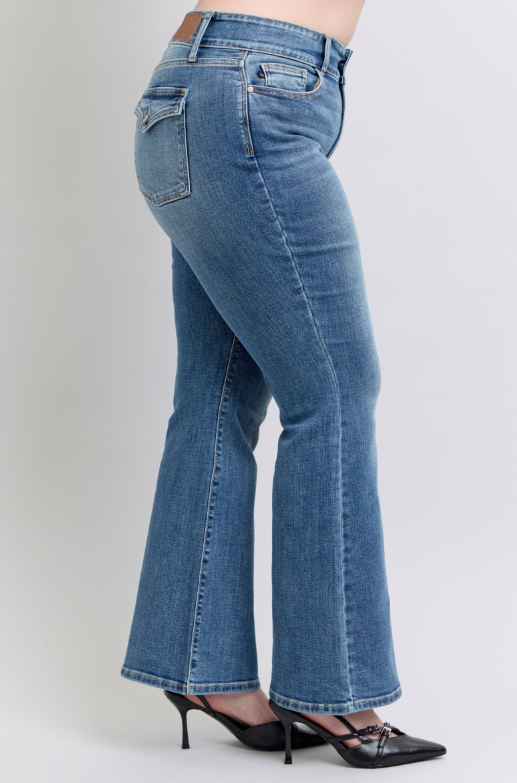 High Waist | Flare | Tint Jeans