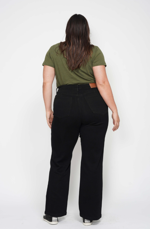 High Waist | Straight | Tummy Control Black