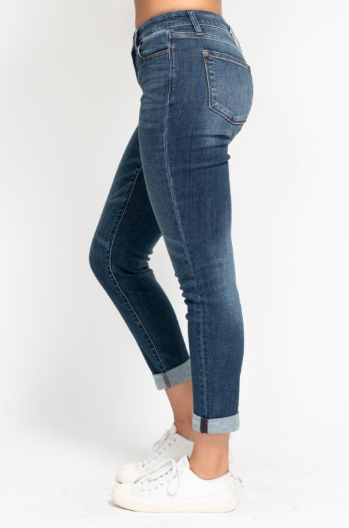 Mid-Rise | Slim | Cuffed Jeans