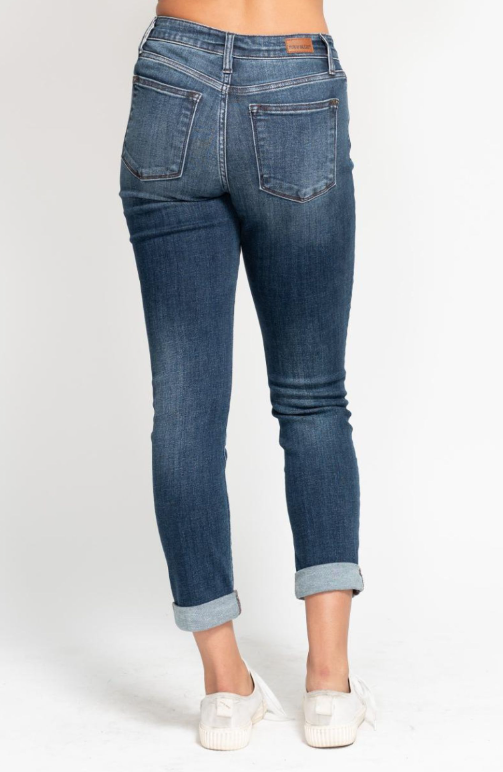 Mid-Rise | Slim | Cuffed Jeans