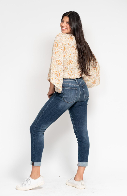 Mid-Rise | Slim | Cuffed Jeans