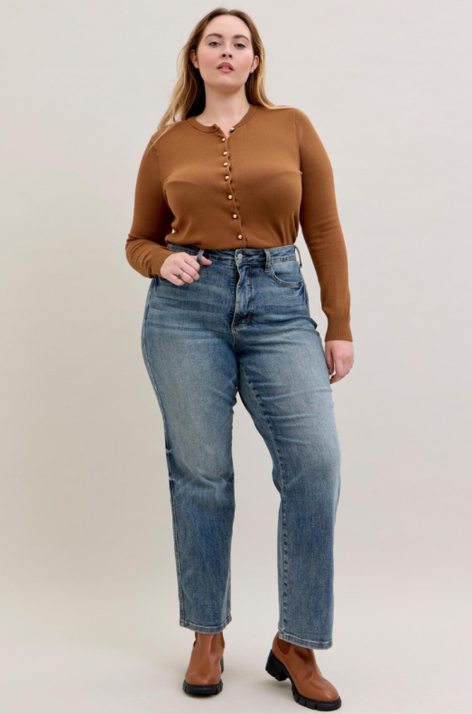 High Waist | Straight | Tummy Control Jeans