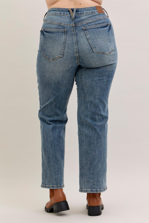 High Waist | Straight | Tummy Control Jeans