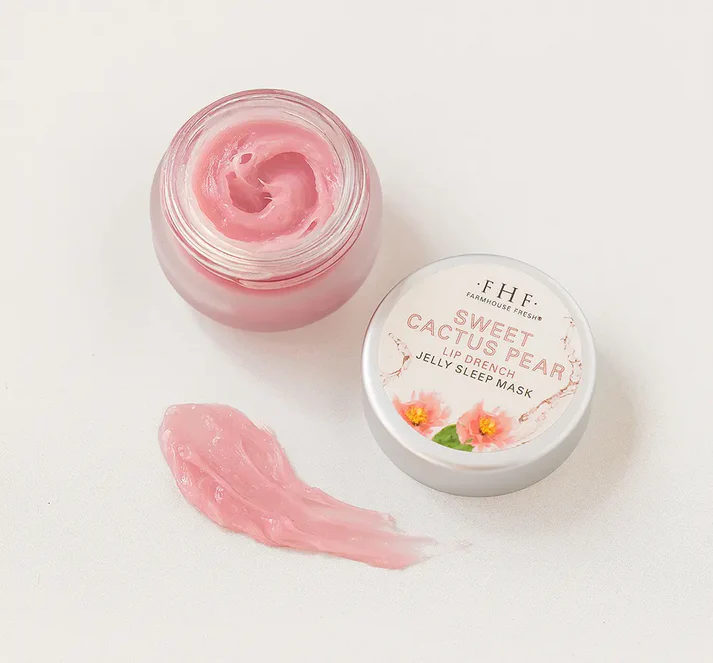 Sweet Cactus Pear Lip Drench Jelly Sleep Mask