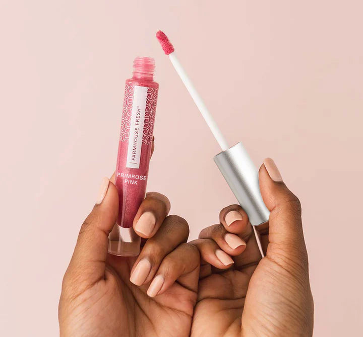 Vitamin Glaze® Oil-Infused Lip Gloss | Primrose Pink