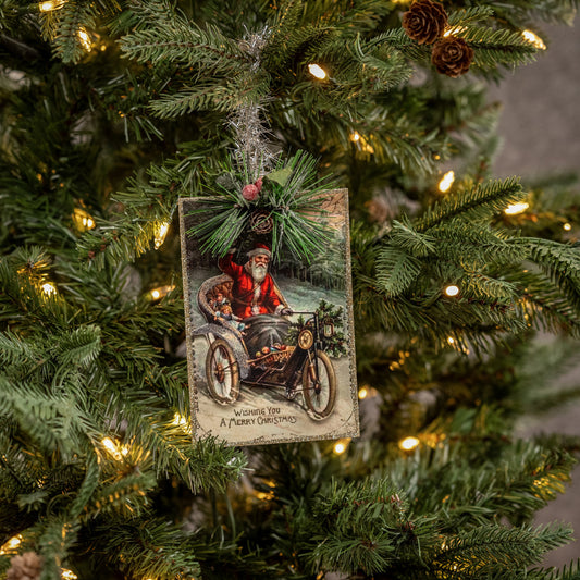 Christmas Postcard Ornament
