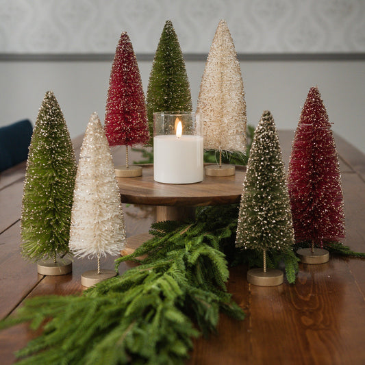 Bottlebrush Trees Set of 7