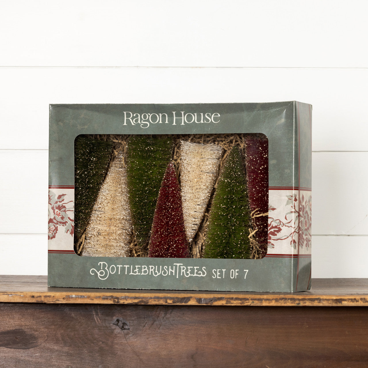 Bottlebrush Trees Set of 7