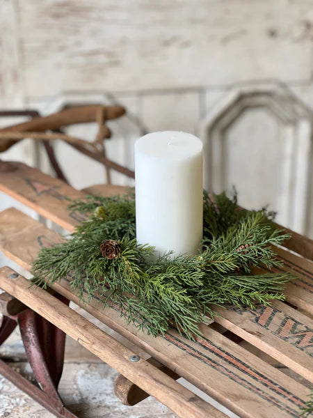 Telluride Spruce Candle Ring