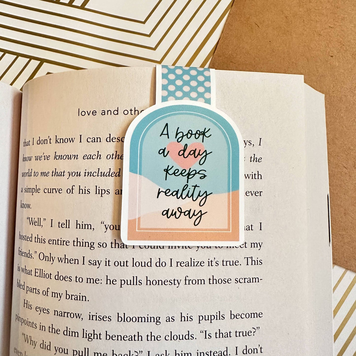 Magnetic Bookmark | A Book A Day