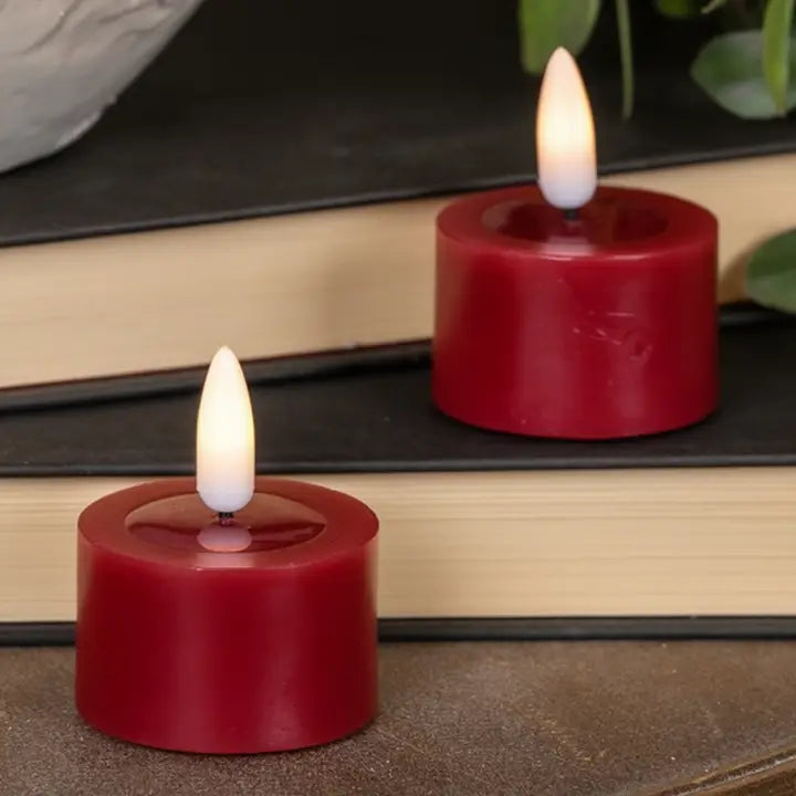 Set of 2 Flamless Tealights