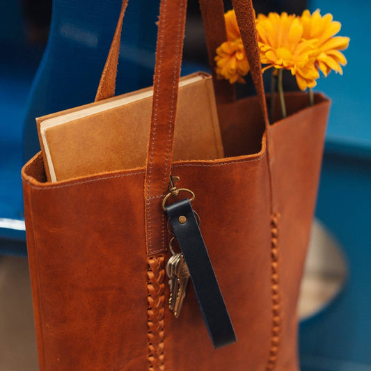 Leather Loop Keychain