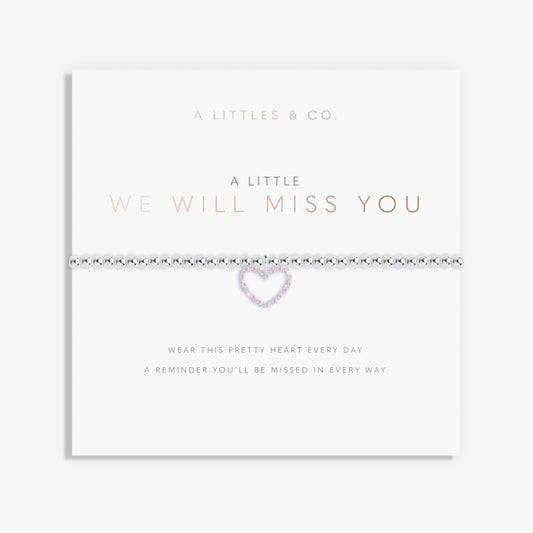 We Will Miss You Bracelet