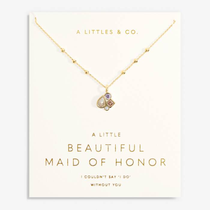 Beautiful Maid of Honor Necklace