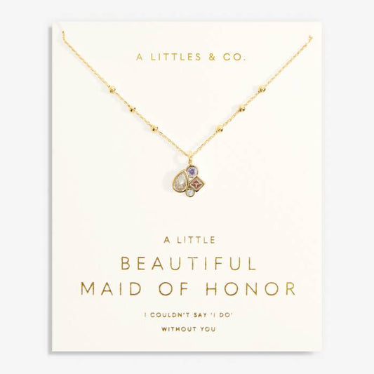 Beautiful Maid of Honor Necklace