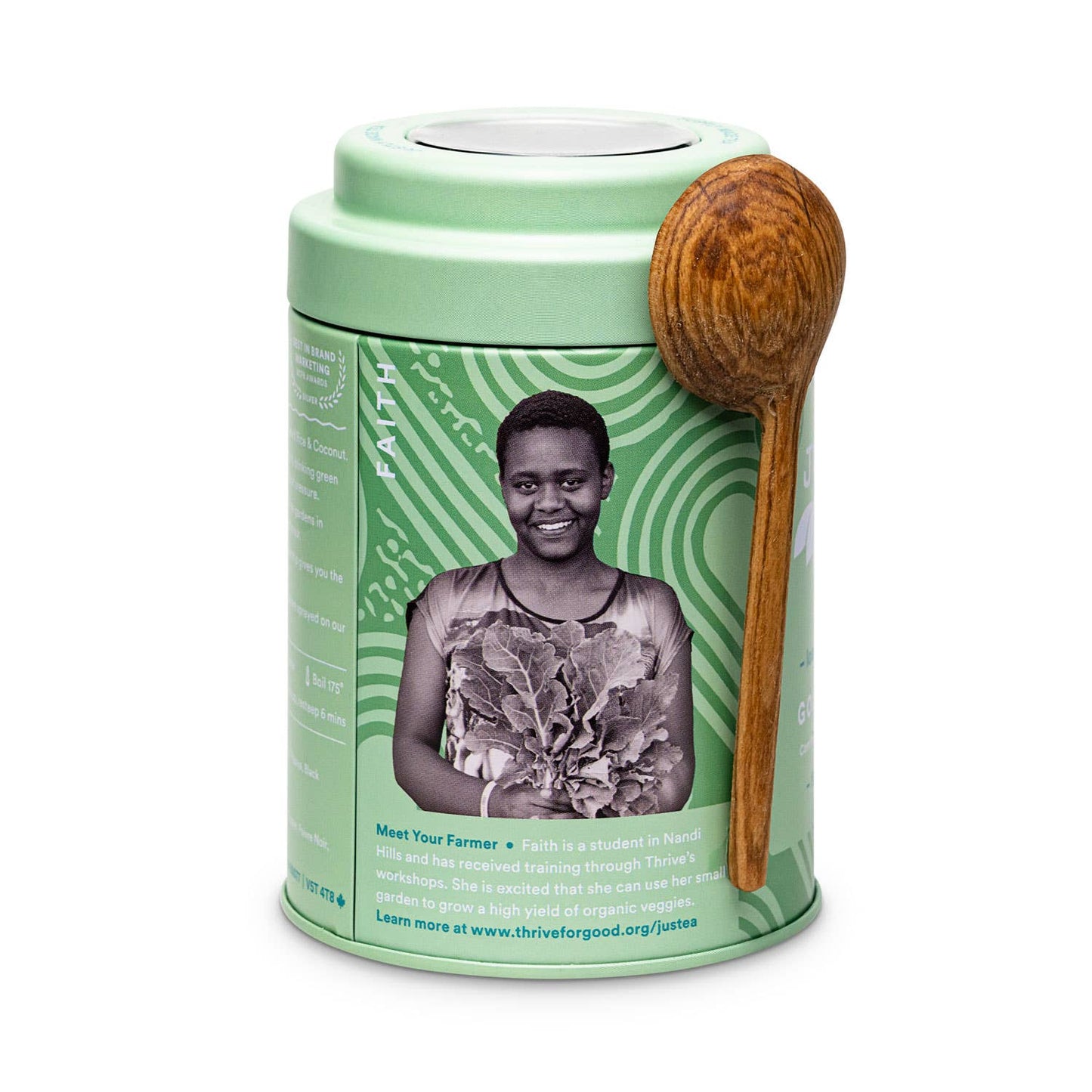 Tea Tin | Coconut Green Tea