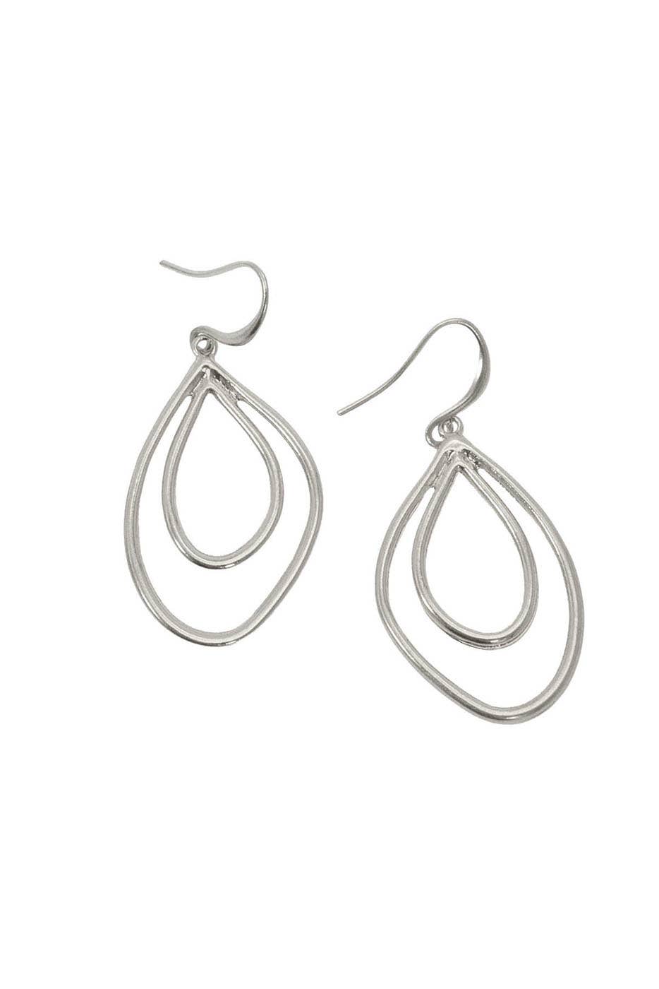 Flame Fishhook Earrings