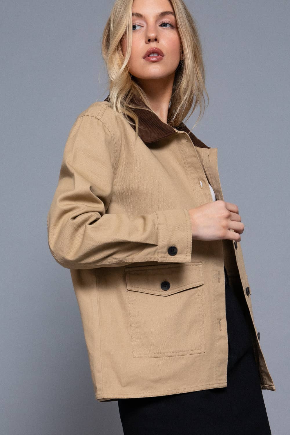 Cotton Twill Work Jacket