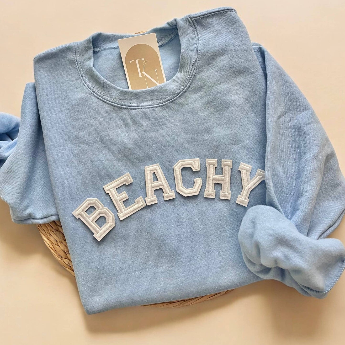 Beachy Sweatshirt | Light Blue
