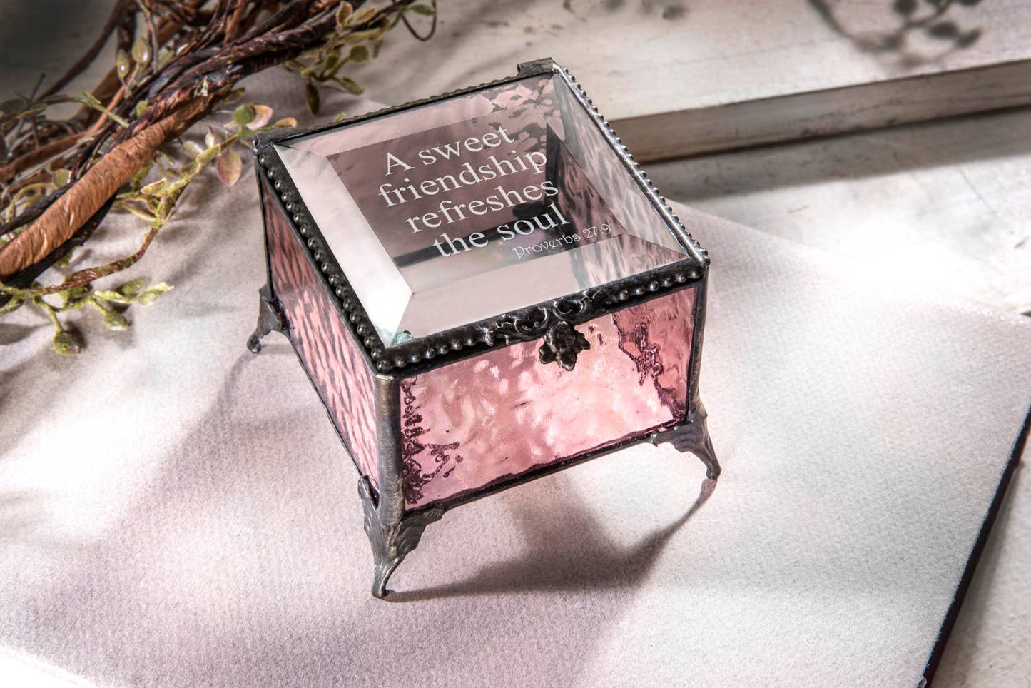Friendship Keepsake Box | Proverbs 27:9