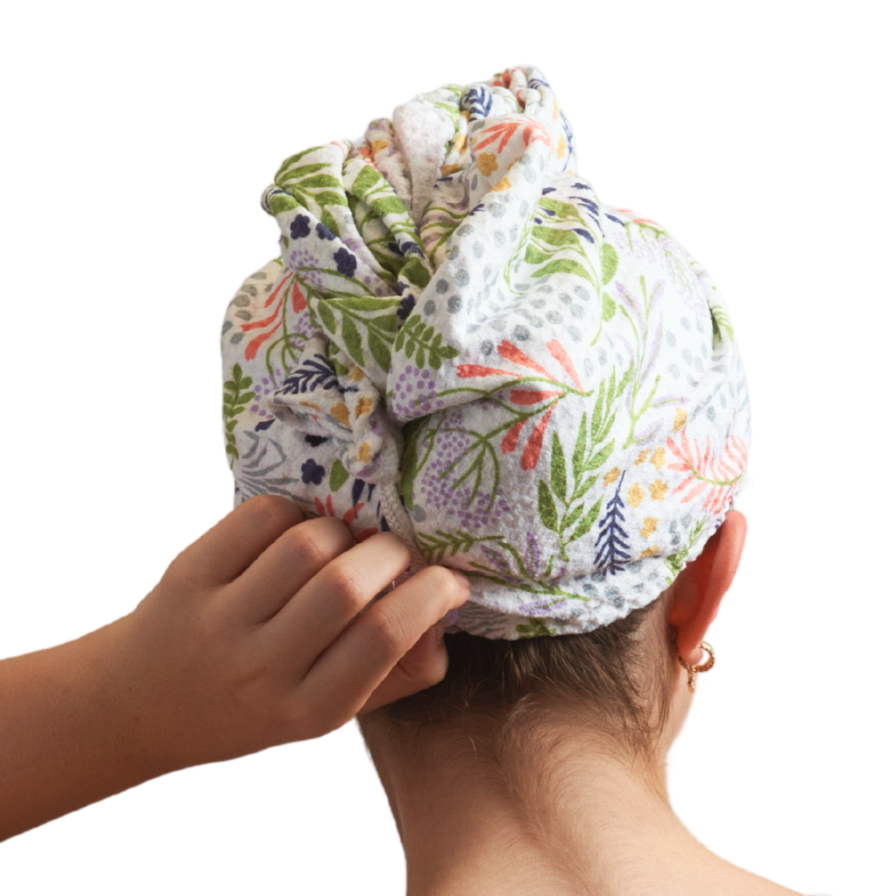 Hair Towel Wrap | Floral