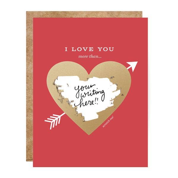 Scratch-off Card | Love You More Than