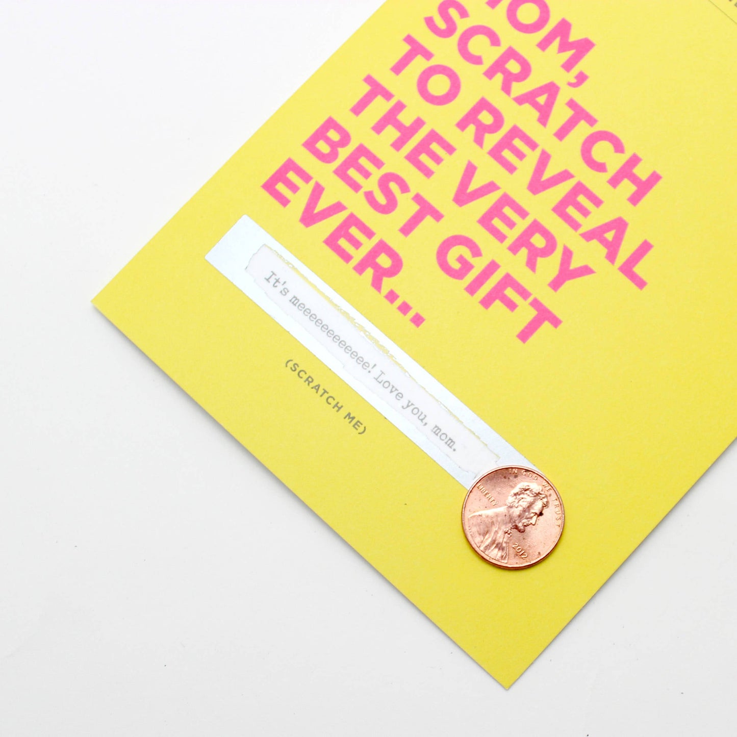 Scratch-off Card | Best Gift Ever