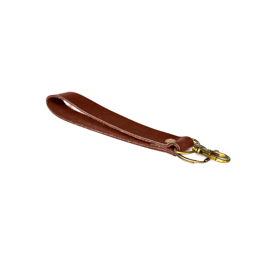 Leather Loop Keychain