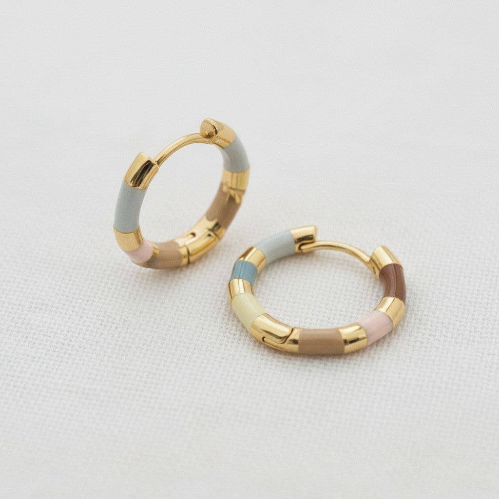 Colorful Hoop Earrings
