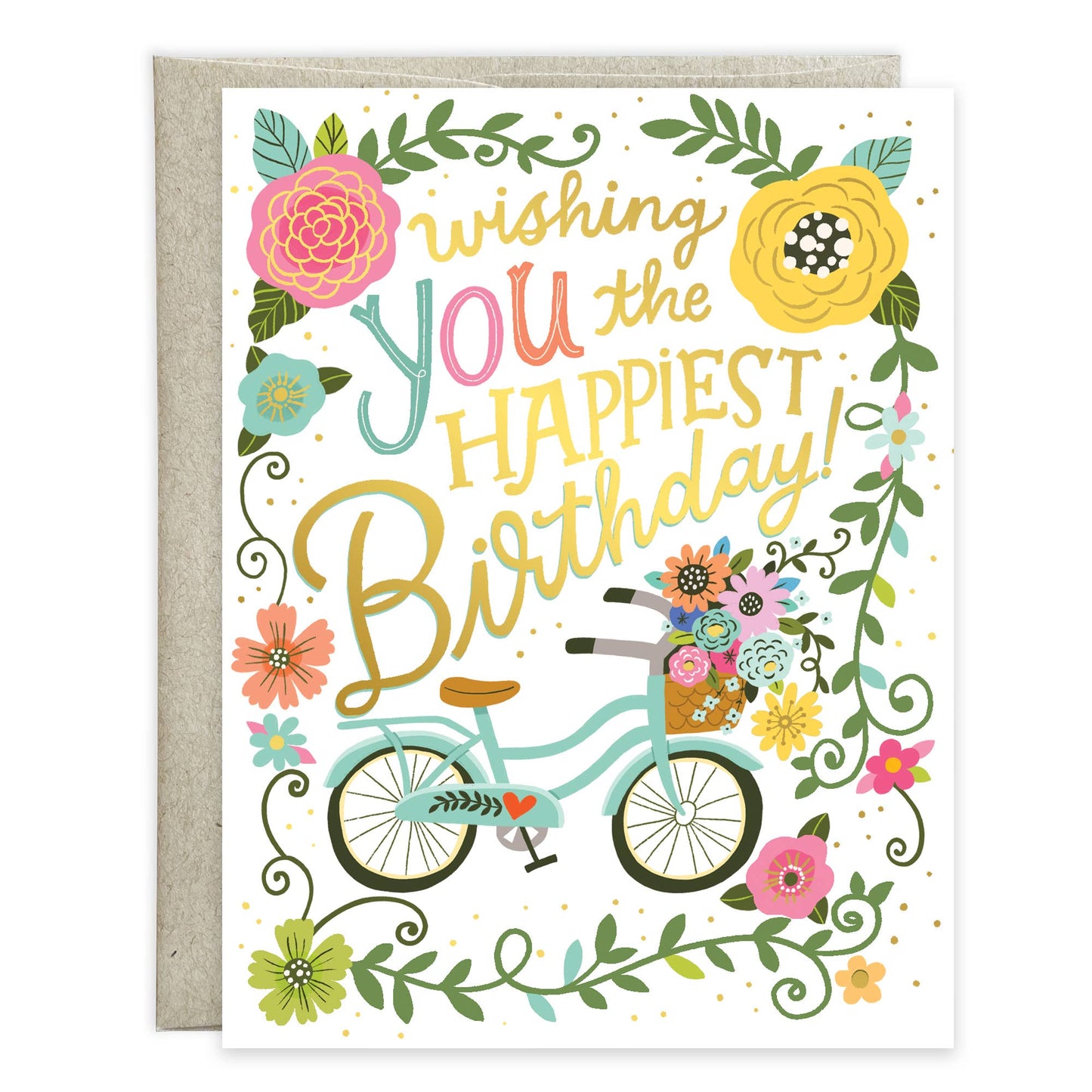 Birthday Greeting Card | Bicycle
