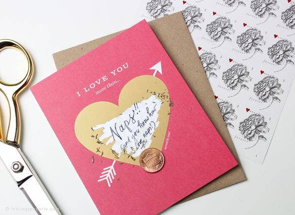 Scratch-off Card | Love You More Than