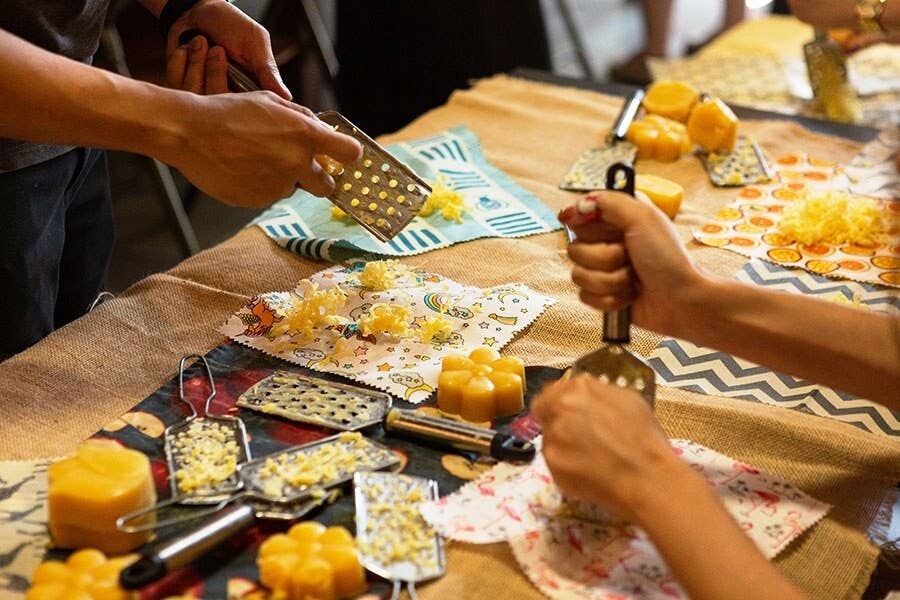 DIY Beeswax Wrap Kit Bar | Make Your Own Reusable Wraps