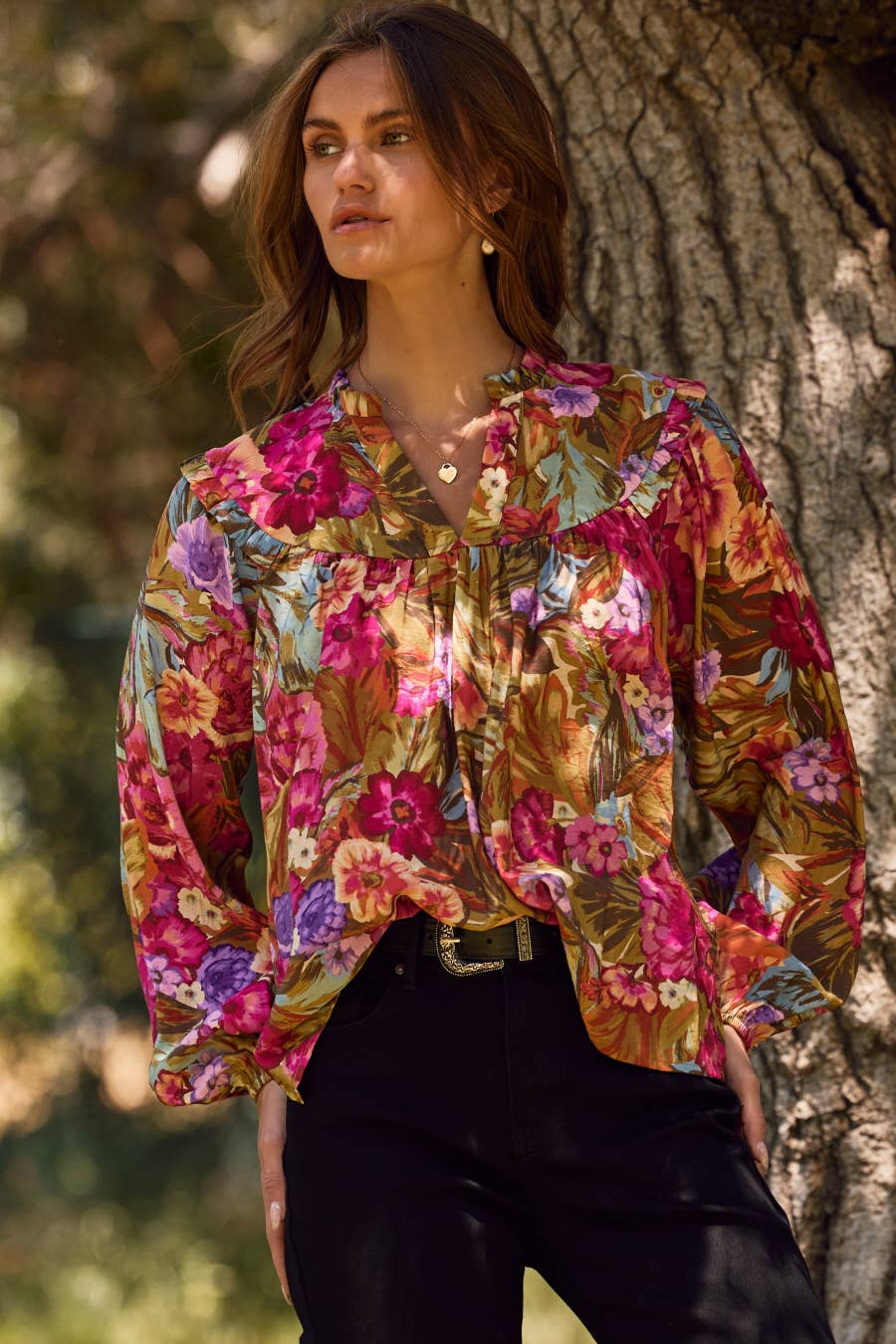 Floral Printed Blouse
