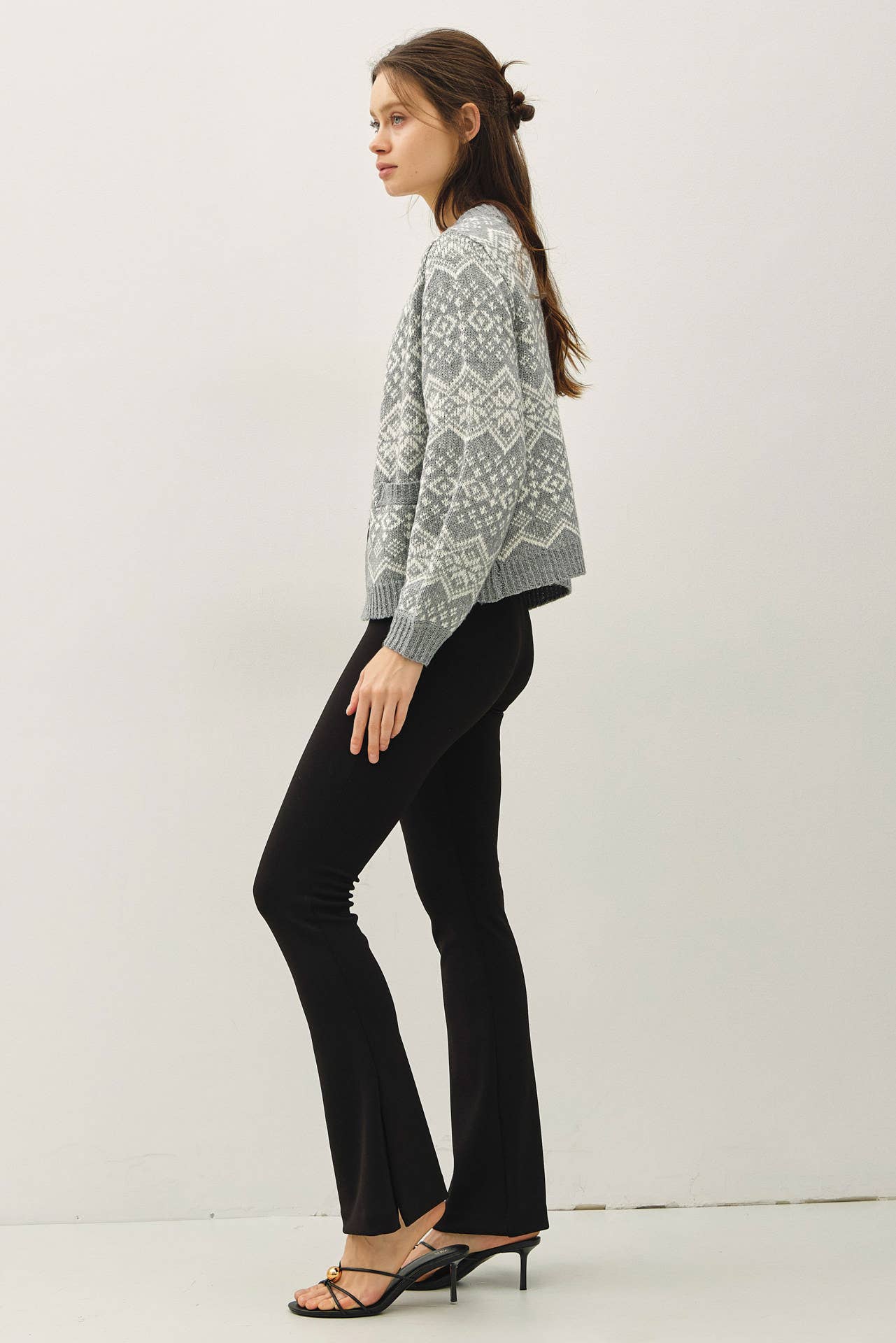 Faire Isle Open Cardigan