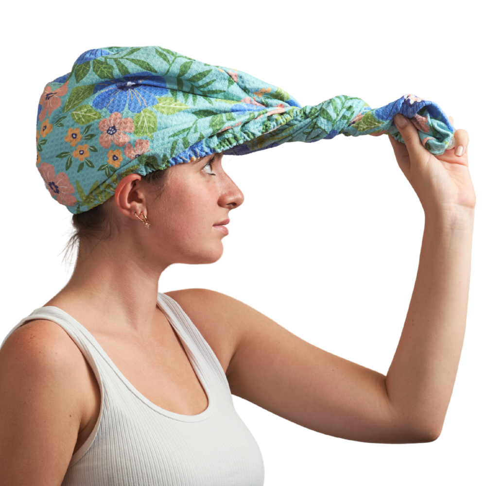 Hair Towel Wrap | Garden