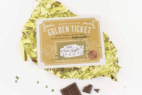 Scratch-off Card | Golden Ticket